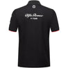 Alfa Romeo Racing F1 2023 Kids Team Polo Shirt- Black - Rustle Racewears