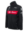 Alfa Romeo Racing F1 2023 Men's Team Softshell Jacket - Black - Rustle Racewears