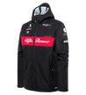 Alfa Romeo Racing F1 2023 Team Rain Jacket - Black - Rustle Racewears