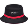 Alfa Romeo Racing F1 Team Bucket Hat- Black - Rustle Racewears