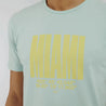 Aston Martin Cognizant F1 2023 Limited Edition Miami GP T-Shirt - Pastel Green - Rustle Racewears