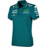 Aston Martin Cognizant F1 2023 Women's Team Polo Shirt- Green - Rustle Racewears