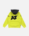 Aston Martin Cognizant F1 Kimoa Fernando Alonso Kids Lifestyle Hoodie- Youth Lime - Rustle Racewears