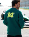 Aston Martin Cognizant F1 Kimoa Fernando Alonso Men's Lifestyle Sweater - Green - Rustle Racewears