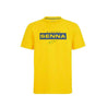 Ayrton Senna Fanwear Logo T-Shirt - Navy/Green/Yellow - Rustle Racewears