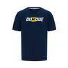 Ayrton Senna Men's "Busque" T-Shirt - Navy/White - Rustle Racewears