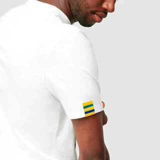 Ayrton Senna Men's Fanwear Graphic T-Shirt- White - Rustle Racewears