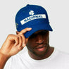 Ayrton Senna Replica Nacional Baseball Hat- Blue - Rustle Racewears