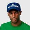 Ayrton Senna Replica Nacional Hat- Blue - Rustle Racewears