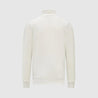 Ayrton Senna Seasonal 1/4 Zip Sweater - White - Rustle Racewears