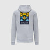 Ayrton Senna Seasonal Graphic Hoodie - Grey - Rustle Racewears