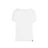 Ayrton Senna Women's Fanwear Flag T-Shirt- White - Rustle Racewears