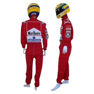 Ayrton Senna 1991 McLaren F1 Embroidery Race Suit Replica