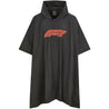 Formula 1 Tech Collection F1 Logo Poncho Black - Rustle Racewears