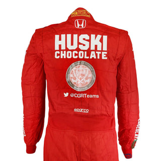 2021 Marcus Ericsson Signed First Win Detroit Grand Prix Ganassi IndyCar Suit