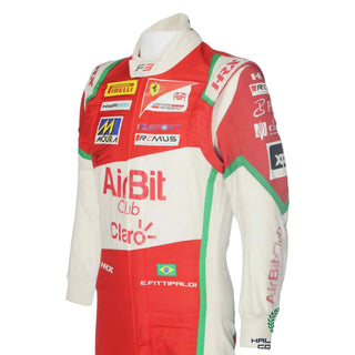 Enzo Fittipaldi Signed Race Suit - HWA Racelab F3