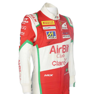 Enzo Fittipaldi Signed Race Suit - HWA Racelab F3