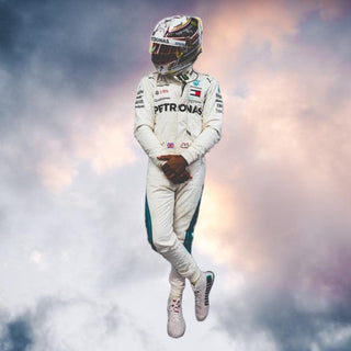 5 Races One Union LEWIS HAMILTON 2018 REPLICA RACE SUIT - MERCEDES-AMG PETRONAS FORMULA ...