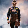 Max Verstappen 2016 Red Bull Racing in Lederhosen race suit - Rustle Racewears