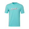 McLaren F1 Men's Miami Neon Graphic T-Shirt-Black/White/Vice Blue/Beetroot Purple/Crystal Rose/Aqua Sky - Rustle Racewears