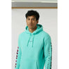 McLaren F1 Men's Miami Neon Logo Hoodie -Black/Vice Blue/Aqua Sky - Rustle Racewears