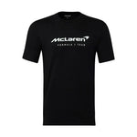 McLaren F1 Men's Miami Neon Logo T-Shirt-Black/White/Vice Blue/Beetroot Purple - Rustle Racewears