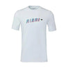 McLaren F1 Women's Miami Neon Graphic T-Shirt-White/Vice Blue/Beetroot Purple/Crystal Rose - Rustle Racewears