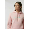 McLaren F1 Women's Miami Palm Graphic Hoodie-Crystal Rose/Aqua Sky - Rustle Racewears