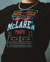 McLaren Racing F1 Special Edition Miami GP Mitchell & Ness Slub T-Shirt - Rustle Racewears