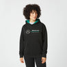 Mercedes-AMG Petronas Logo Hoodie Black - Rustle Racewears