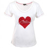 MICHAEL SCHUMACHER LADY T-SHIRT HEART - Rustle Racewears