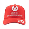 MICK SCHUMACHER CAP WORLDCHAMPION 2020 RED - Rustle Racewears