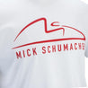 MICK SCHUMACHER T-SHIRT SPEED LOGO WHITE - Rustle Racewears