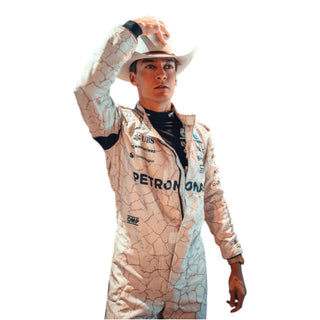 George Russell 2025 Mercedes Formula1 Race Suit - US GP