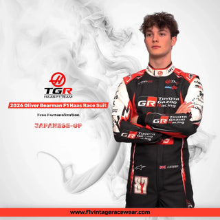 Official Oliver Bearman 2026 Haas F1 Suit – Japanese GP New Edition Track Racewear